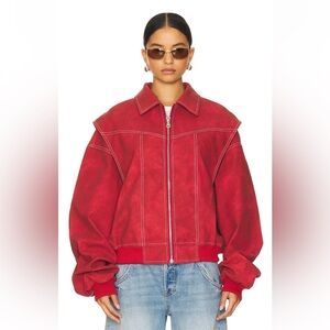 LIONESS Vista Bomber in Crimson